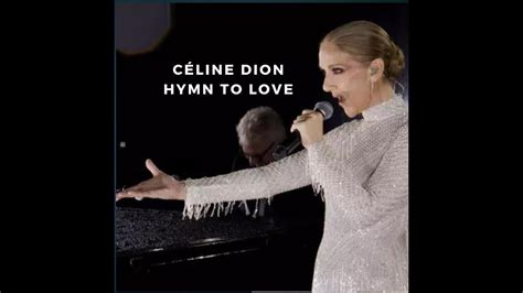 chanson d'amour celine dion|hymne à l'amour in english.